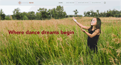 Desktop Screenshot of crossingsdance.com